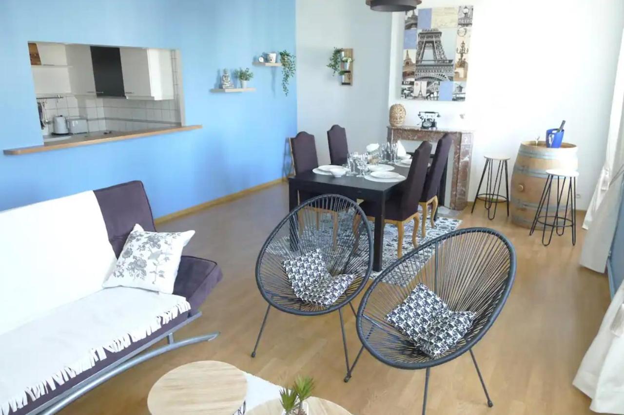 Logement Place D'Erlon Hypercentre Avec Balcon Apartman Reims Kültér fotó